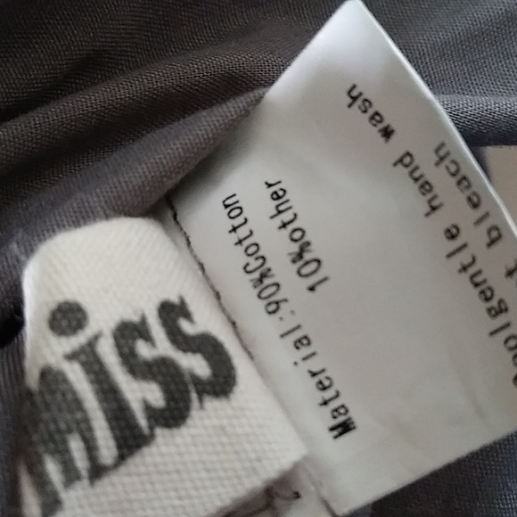 Women's Cowl Neck Tunic Midi Dress Ruffle Hem sz Small - Picture 7 of 15